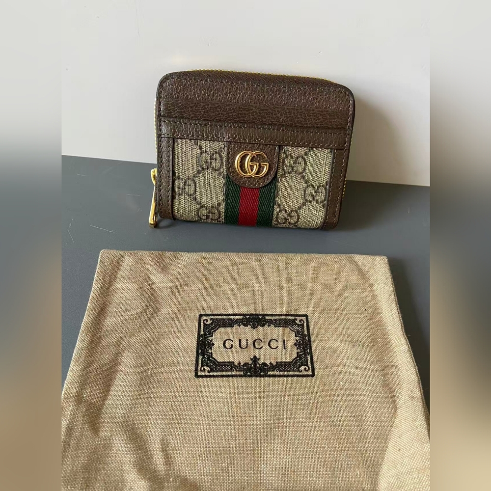Gucci Ophidia coin zip wallet